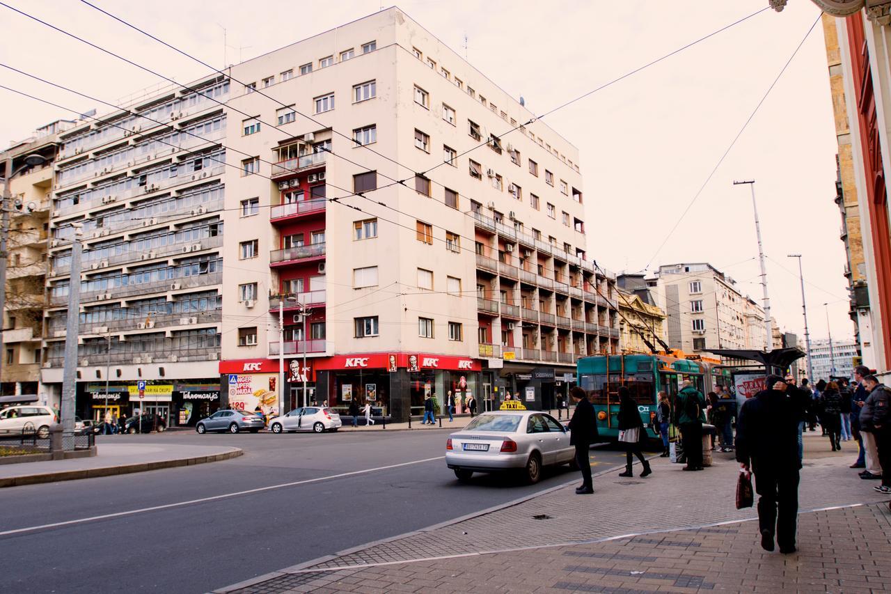 Central City Apartments Belgrado Esterno foto